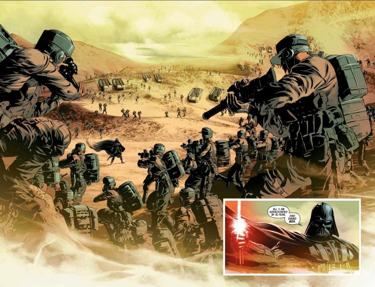 Darth Vader, Star Wars, Comics HD Wallpaper Desktop Background