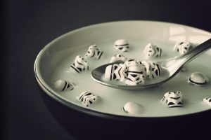 stormtrooper, Star Wars, Milk bath, Cereal, Memes