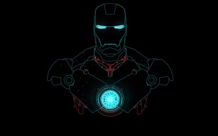 Iron Man, Blueprints HD Wallpaper Desktop Background