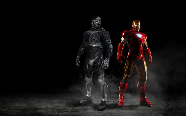 Iron Man, Crysis HD Wallpaper Desktop Background