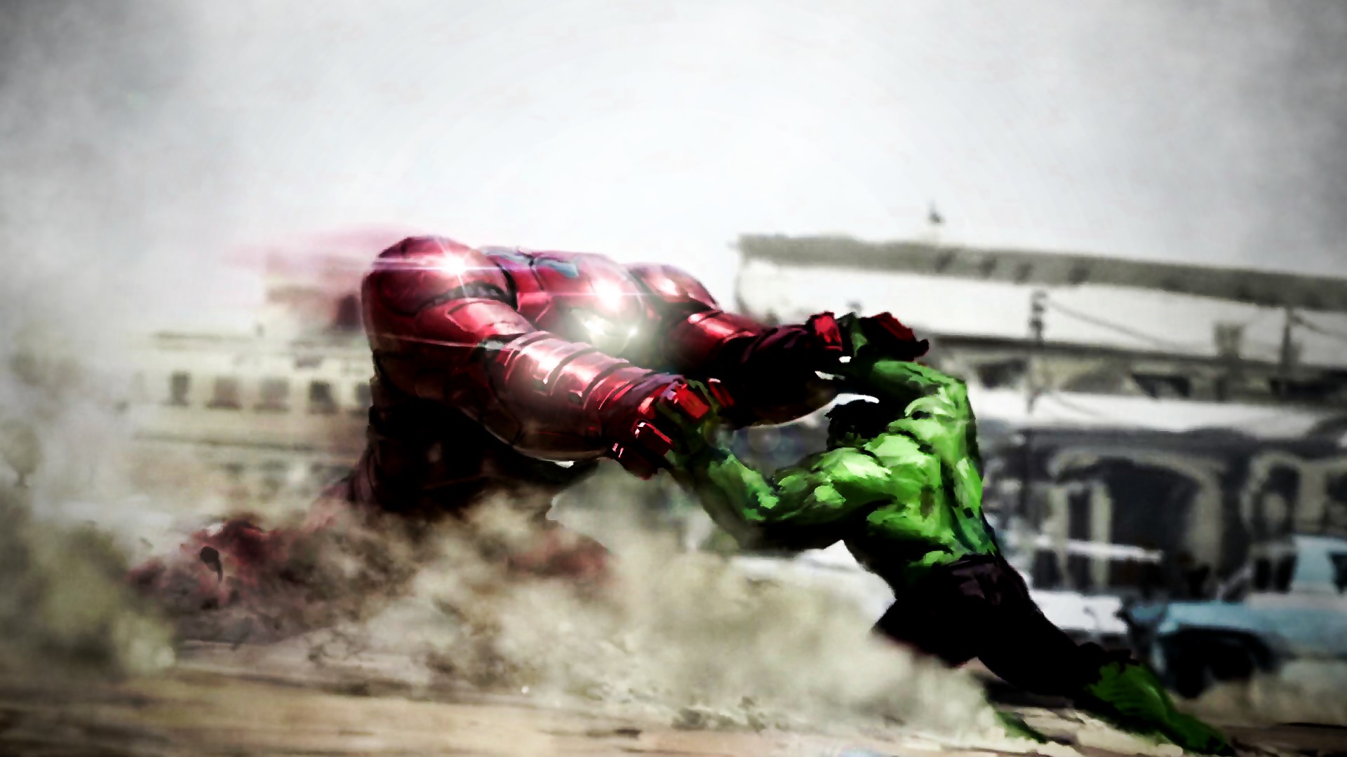 The Avengers, Avengers: Age of Ultron, Iron Man, Hulk Wallpaper