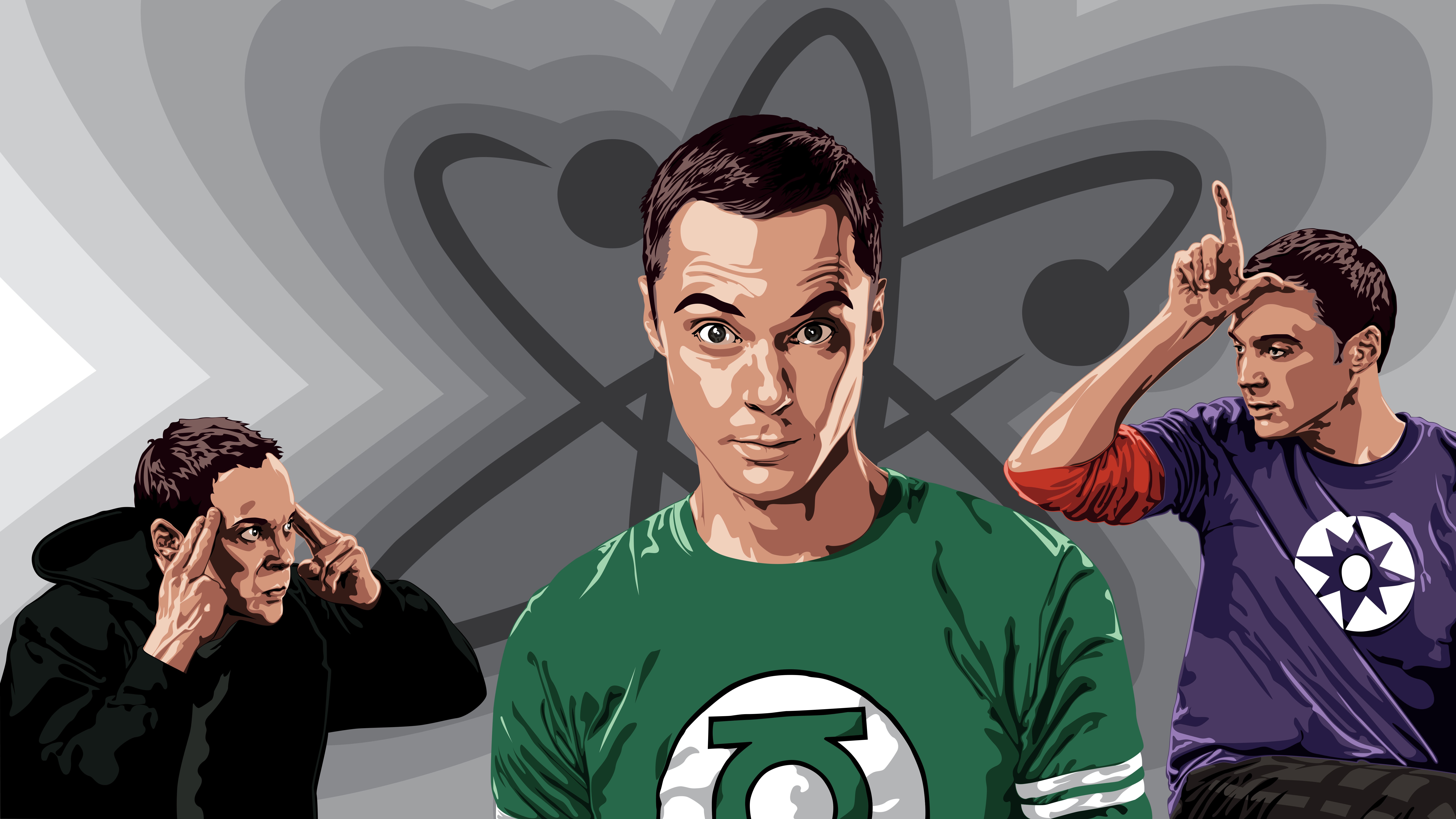 Sheldon Cooper, The Big Bang Theory, Jim Parsons Wallpaper
