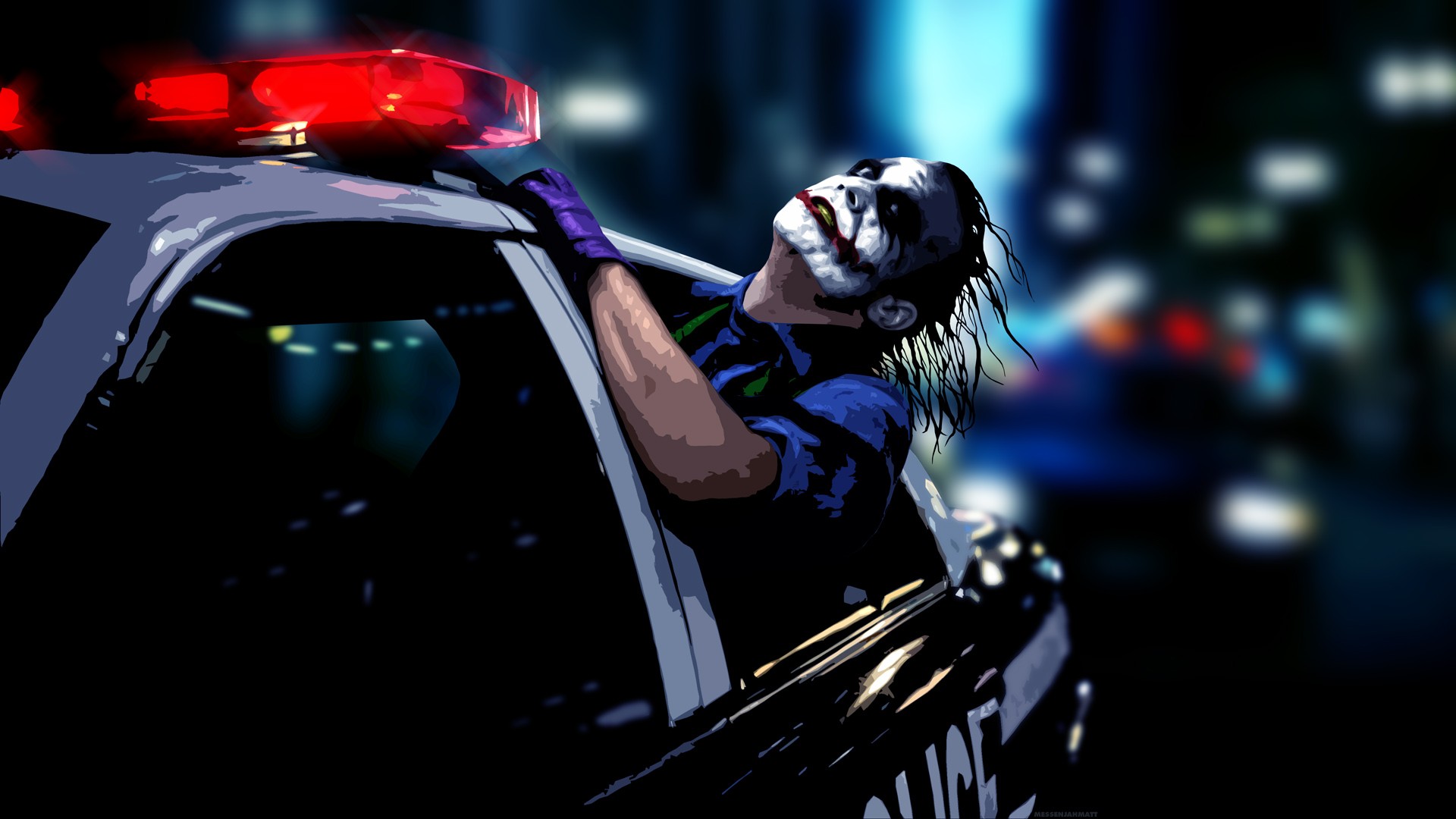 Joker, MessenjahMatt, The Dark Knight Wallpapers HD / Desktop and Mobile Backgrounds