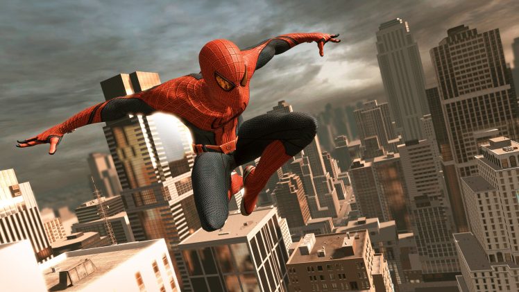 The Amazing Spider Man, Spider Man, Skyscraper HD Wallpaper Desktop Background