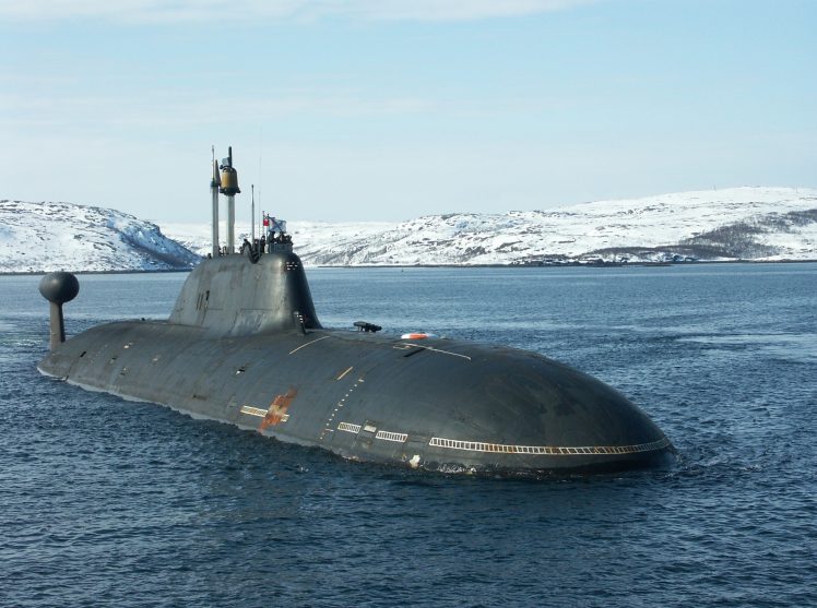 submarine, Akula, V class nuclear submarine HD Wallpaper Desktop Background