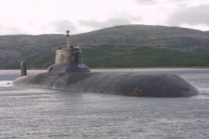 Typhoon class nuclear submarine, Submarine