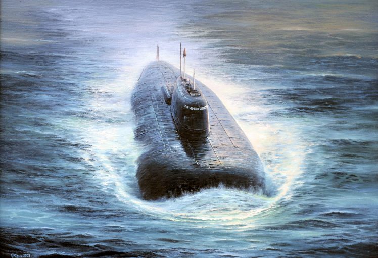 submarine, Nuclear submarines HD Wallpaper Desktop Background