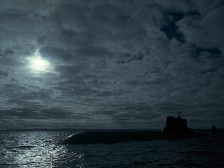 submarine, Typhoon HD Wallpaper Desktop Background