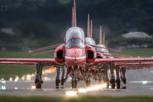 vehicle, Red, Aircraft, Red arrows