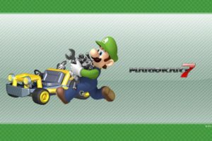 Luigi, Mario Kart 7, Nintendo, Mario Kart
