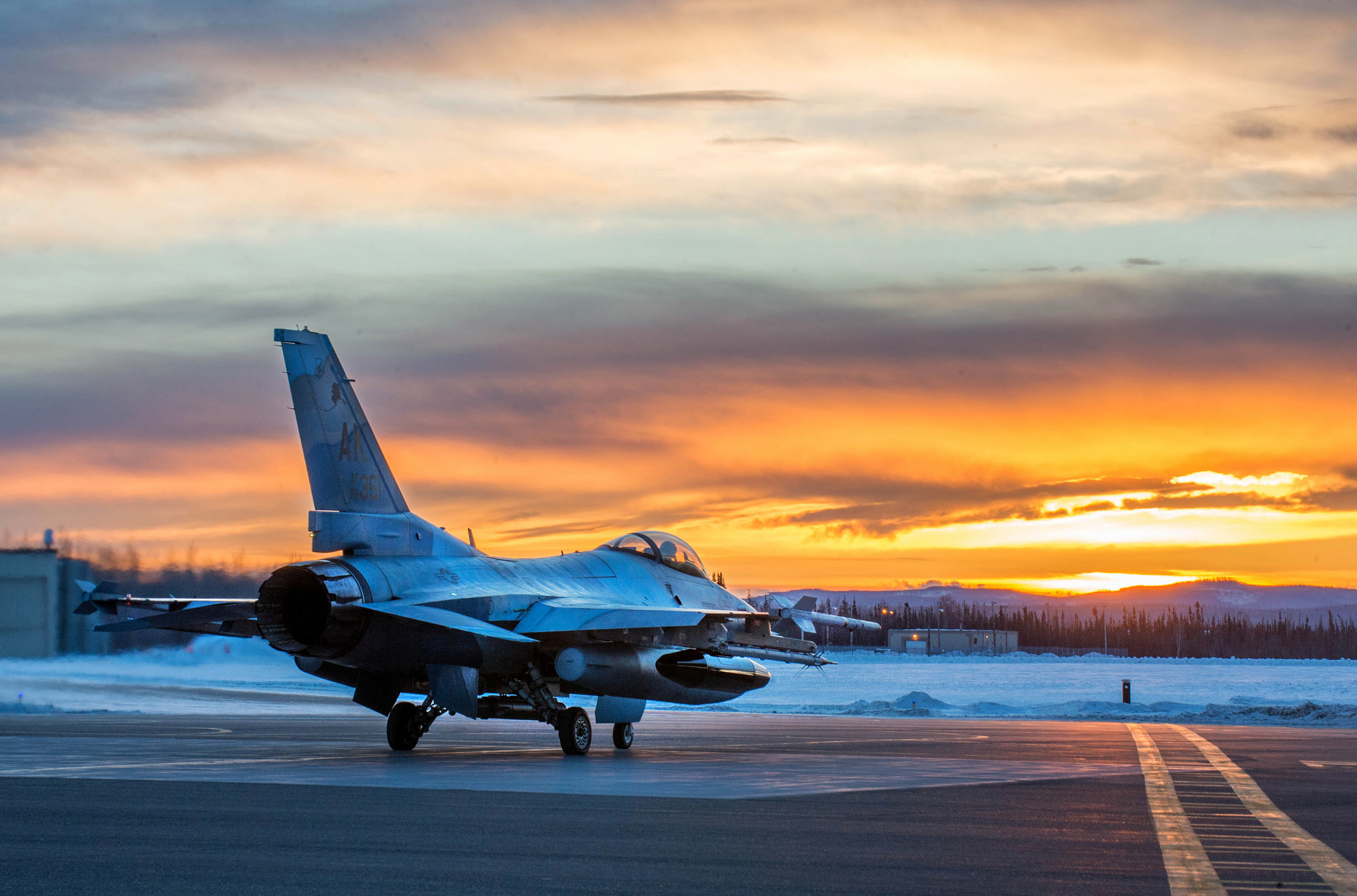 US Air Force, General Dynamics F 16 Fighting Falcon, Alaska Wallpaper