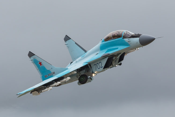 Russian Air Force, Mikoyan MiG 35, Warplanes Wallpapers HD / Desktop ...