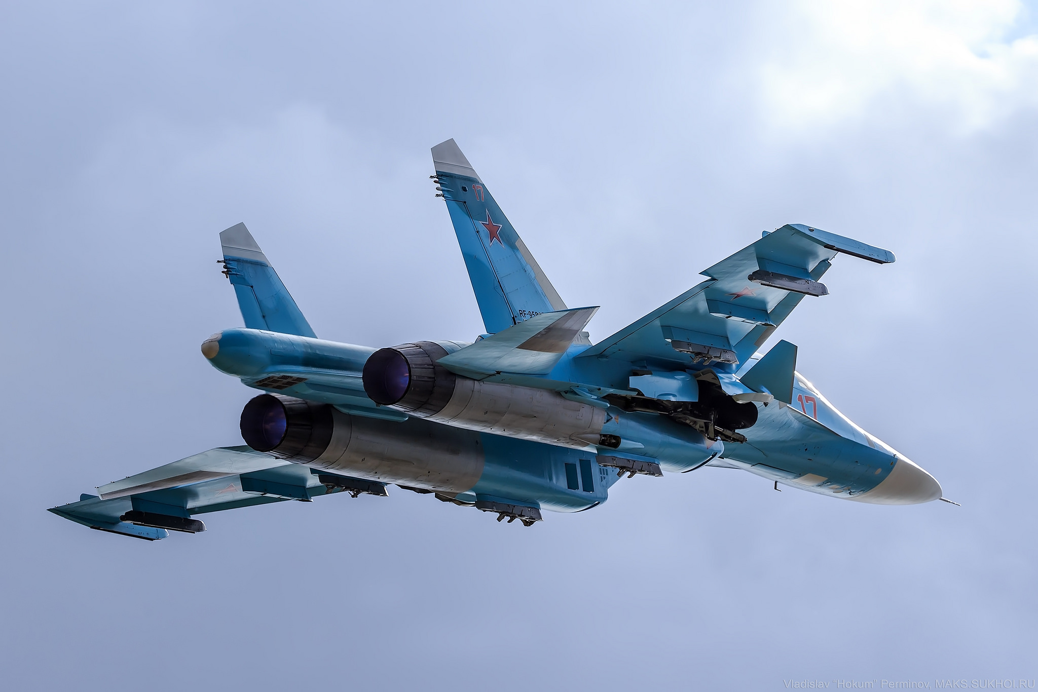 Russian Air Force, Sukhoi Su 34, Warplanes Wallpaper