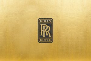 Rolls Royce, Logo, Gold