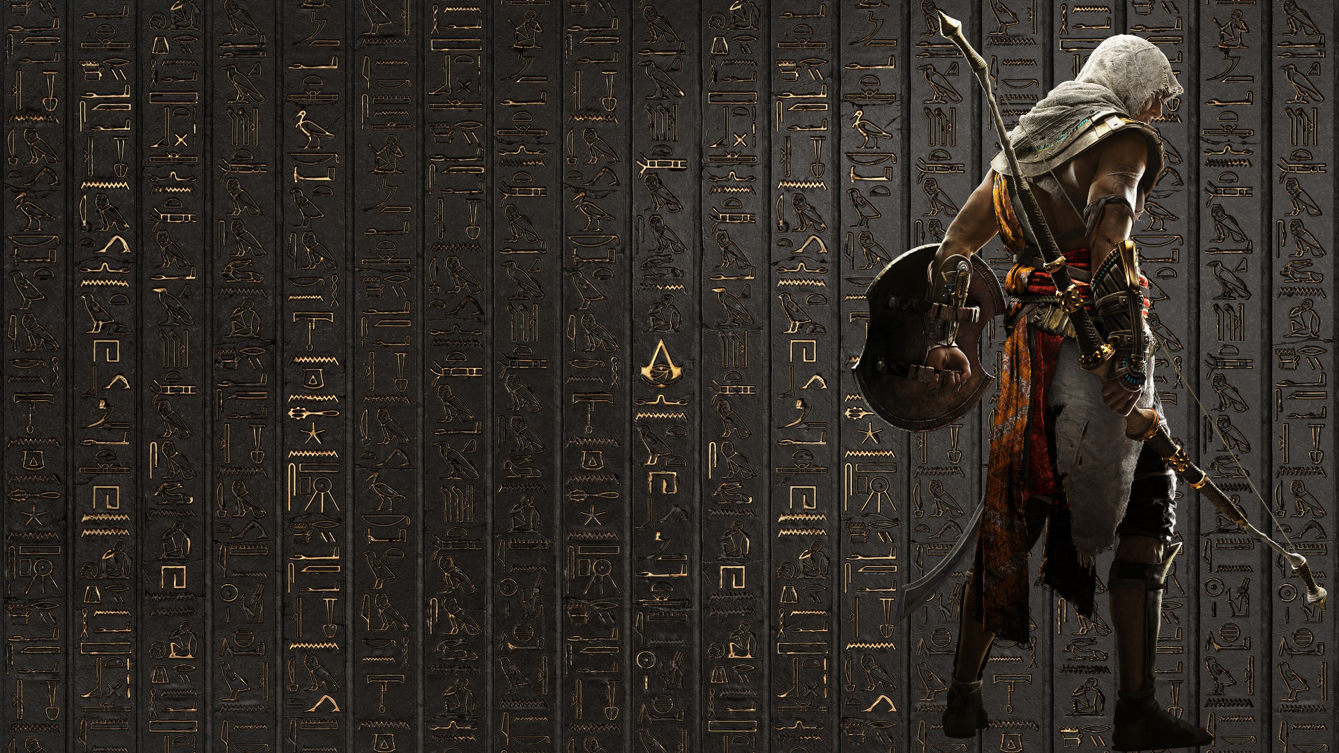 hieroglyphs, Hieroglyphics, Assassins Creed: Origins, Assassins Creed Wallpaper