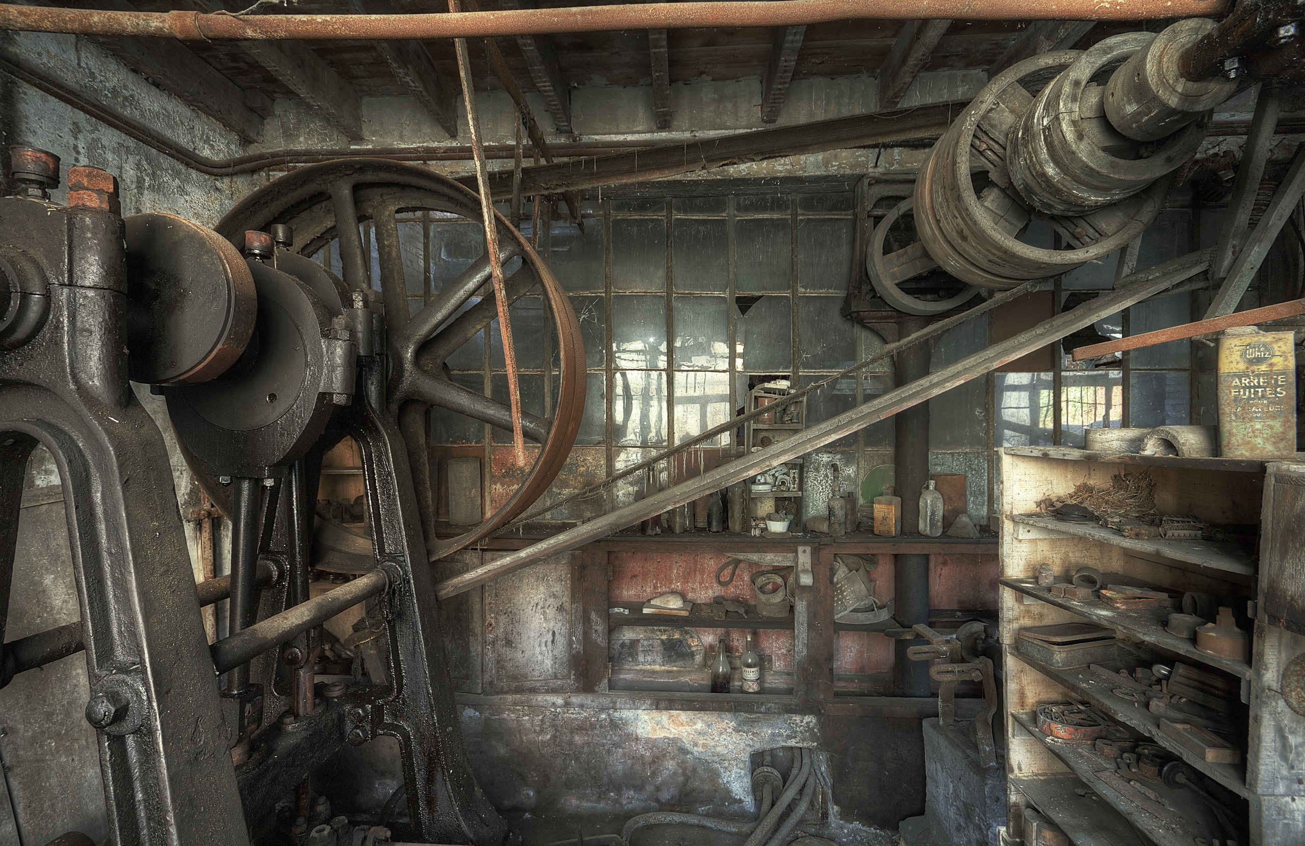 machine, Old, Mechanics Wallpaper