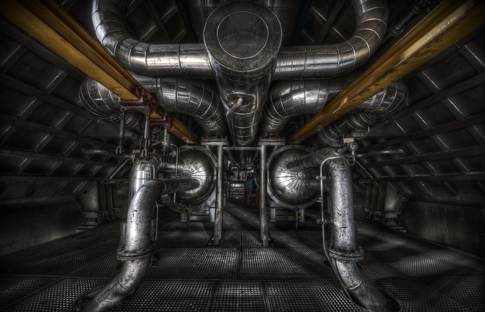 industrial, Pipes Wallpaper