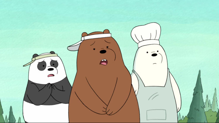 Hình nền 3 chú gấu cute - Một thước phim ngọt ngào chúc tạm biệt mùa thu