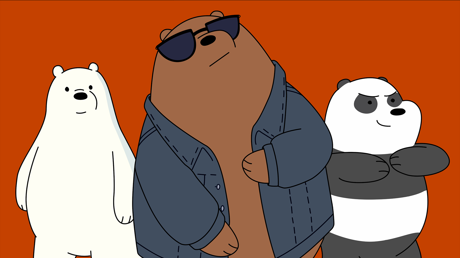 We Bare Bears, Cartoon Wallpaper
