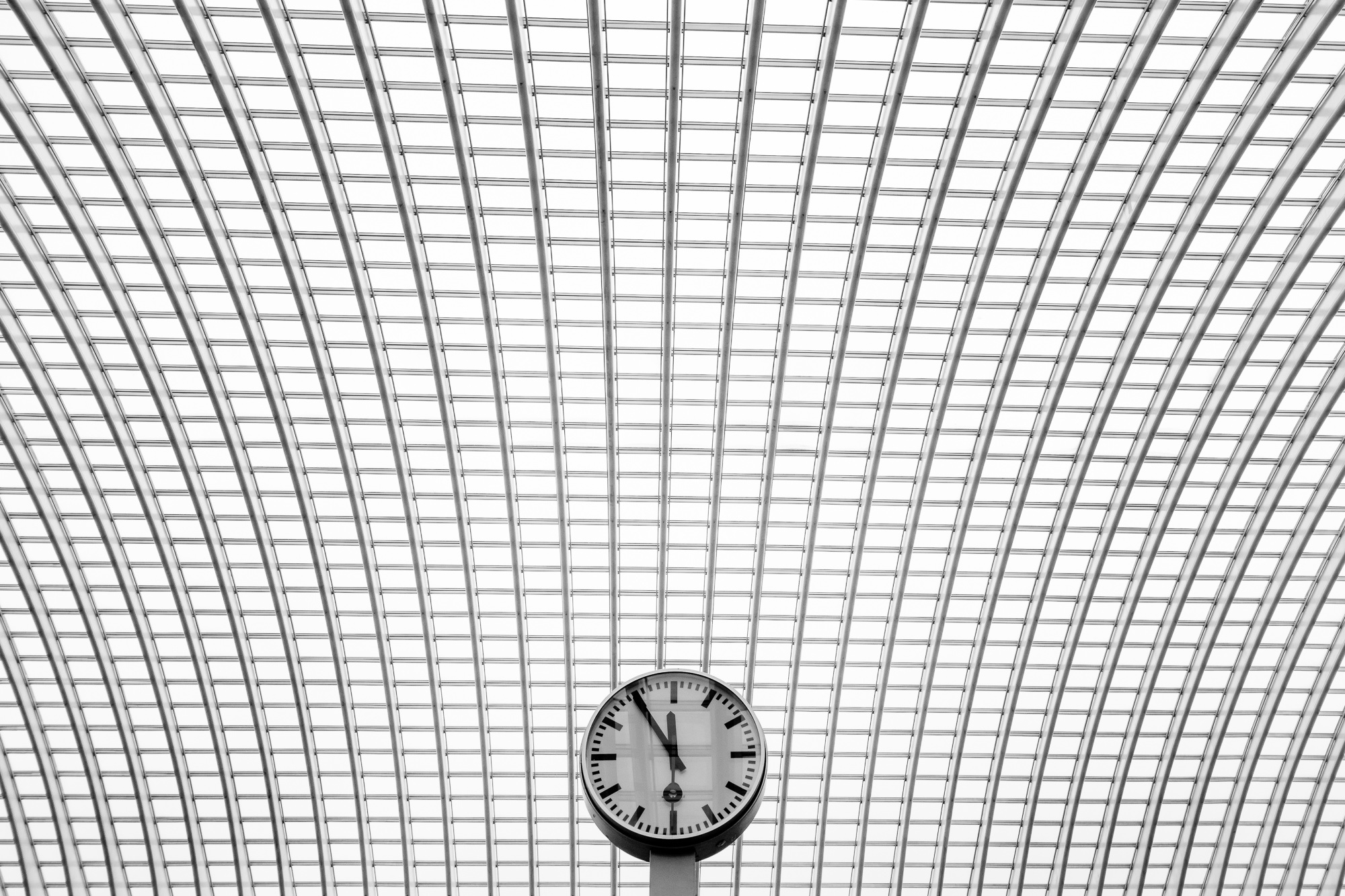 minimalism, Architecture, Clocks Wallpaper