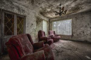 old, Chair, Room, Interior, Ruin