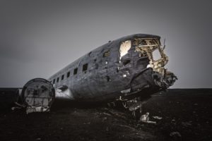 aircraft, Old, Wreck, Vehicle