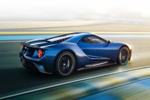 Ford GT, Ford GT 2017, Car, Vehicle, Blue cars