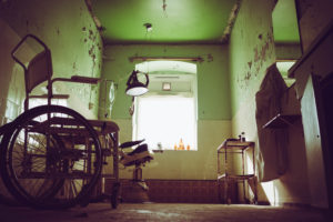 hospital, Wheelchair, Asylum, Abandoned, Dentist, Urbex