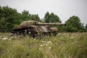 tank, Grass, Wreck, Military, Old, Vehicle