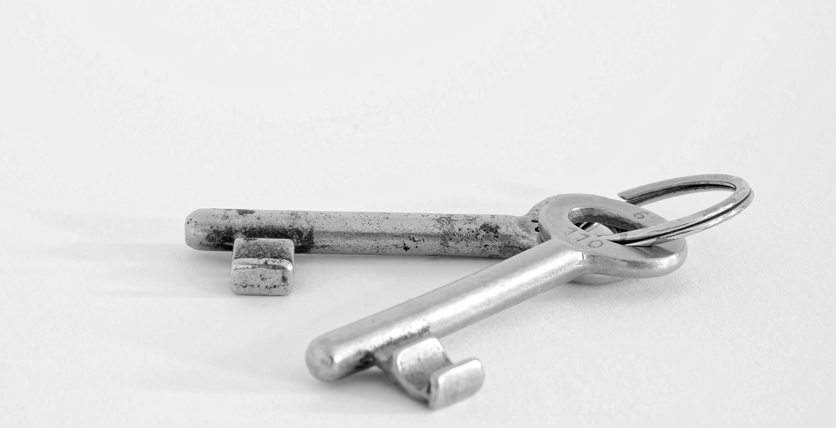 keys, Metal, Macro Wallpaper