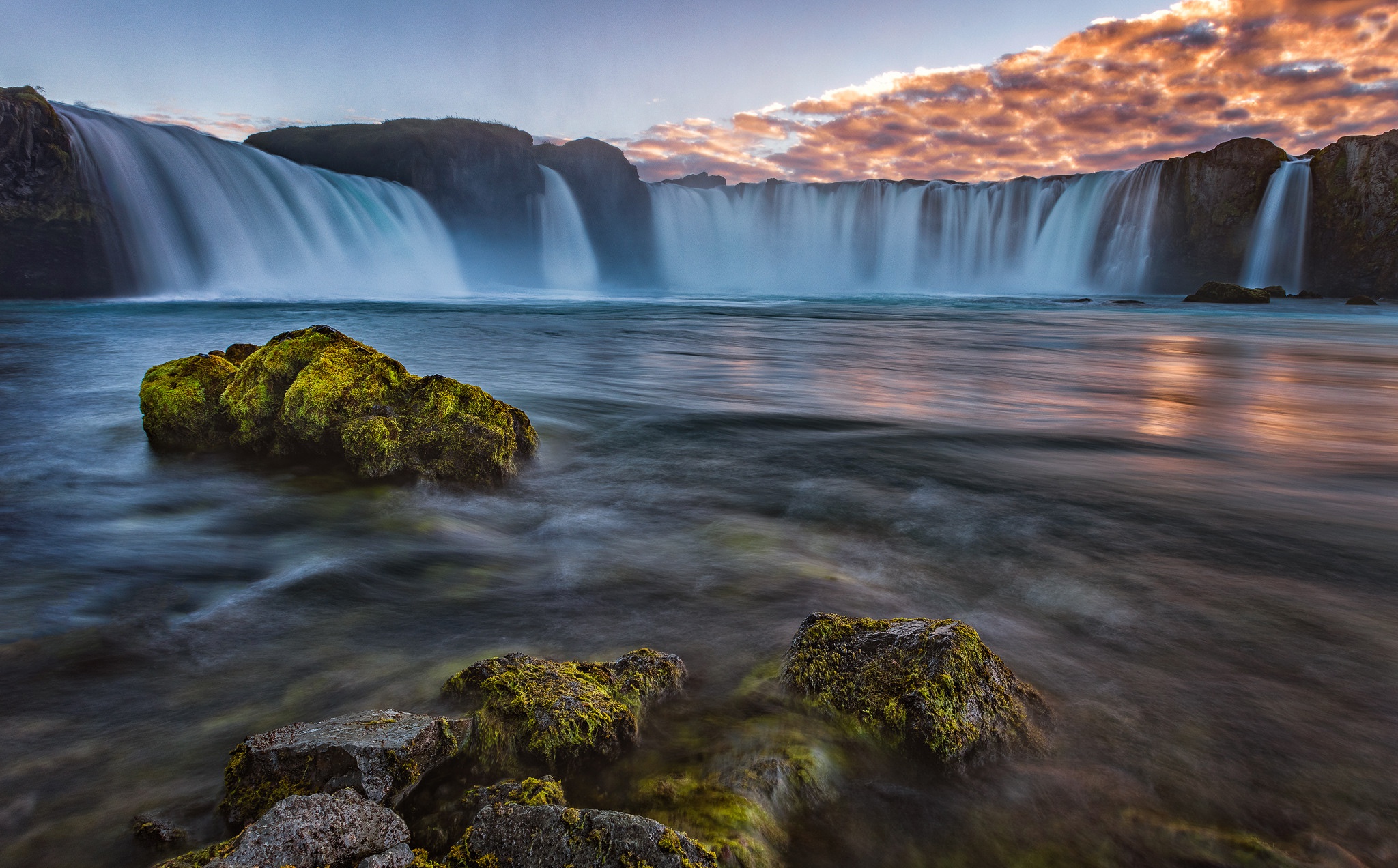 Iceland, Water, Nature, Waterfall Wallpaper