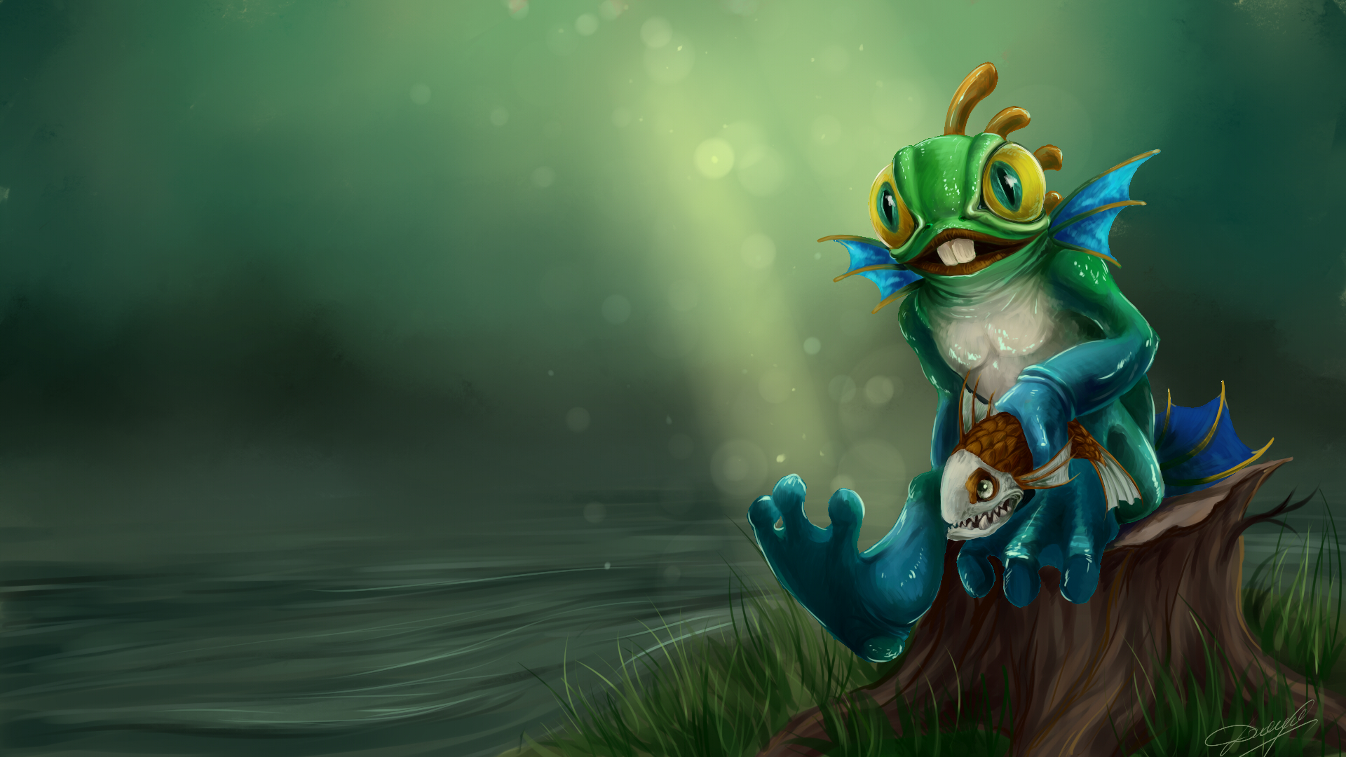 Murky, Murlocs, Video games, Heroes of the storm, Fish, Murloc Wallpaper