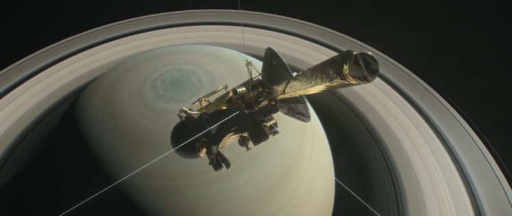 NASA, Saturn, Cassini, Orbits, Satellite, Space, Spaceship, Planetary rings HD Wallpaper Desktop Background