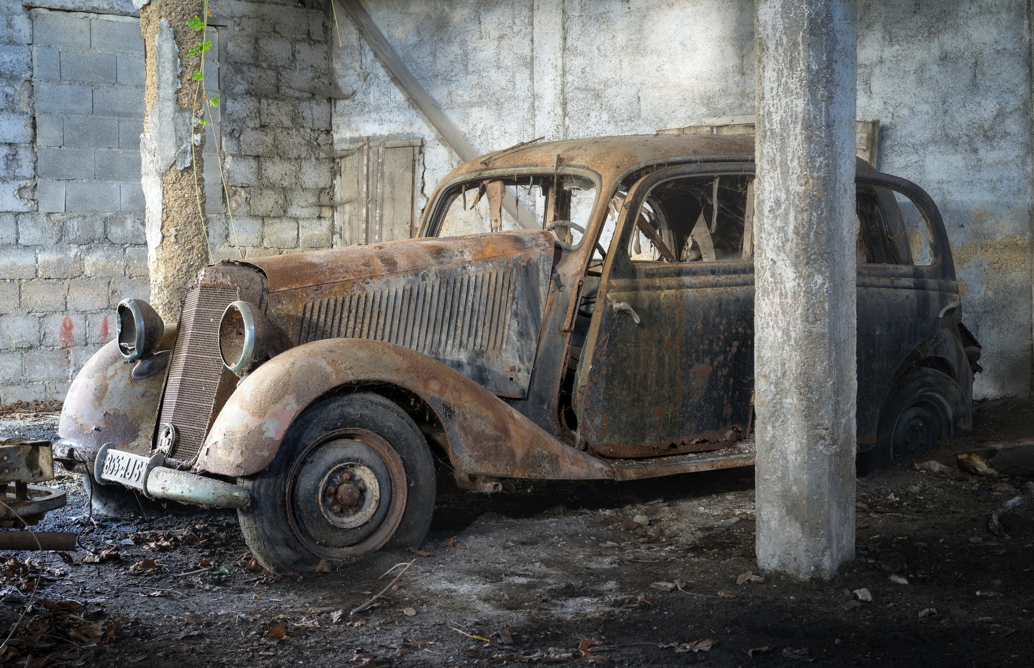 car, Wreck, Old, Vehicle Wallpaper