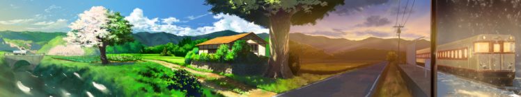 anime, Train HD Wallpaper Desktop Background