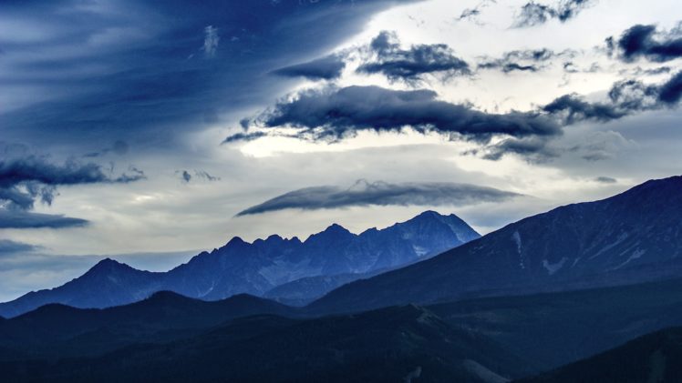 nature, Landscape, Mountains, Photography, Clouds, Forest, Hills HD Wallpaper Desktop Background