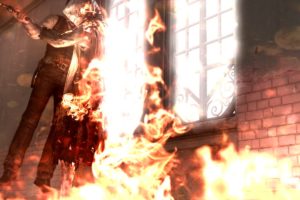 Ruvik, The Evil Within, Screen shot, Fire