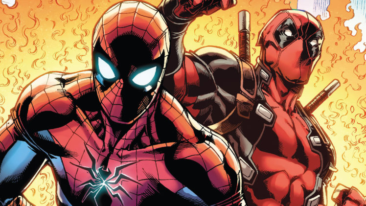 Marvel Comics, Spider Man, Deadpool HD Wallpaper Desktop Background