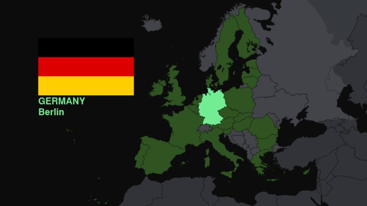 Germany, Map, Flag, Europe HD Wallpaper Desktop Background