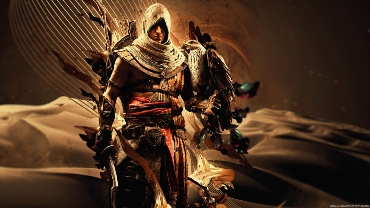 Assassins Creed, Video games, Eagle, Assassins Creed: Origins HD Wallpaper Desktop Background