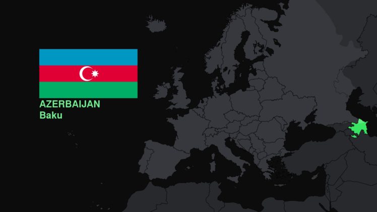 Azerbaijan, Map, Flag HD Wallpaper Desktop Background