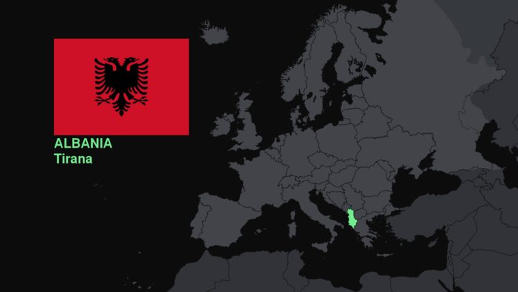 Albania, Map, Flag, Europe HD Wallpaper Desktop Background