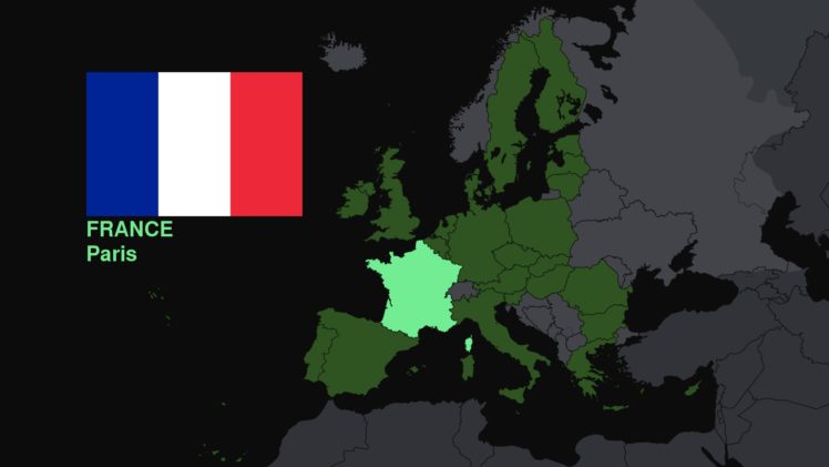 France Europe Map Flag Wallpapers Hd Desktop And Mobile Backgrounds