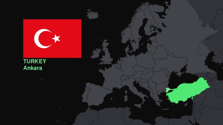 Turkey, Map, Flag HD Wallpaper Desktop Background