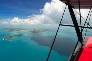aerial view, Island