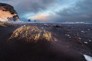landscape, Nature, Sky, Reynisfjara Beach, Iceland