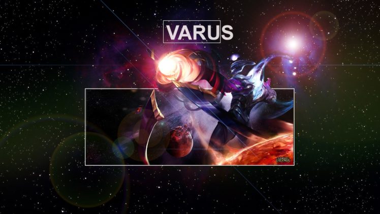 varus, Summoners Rift, ADC, Adcarry, Bow and arrow HD Wallpaper Desktop Background
