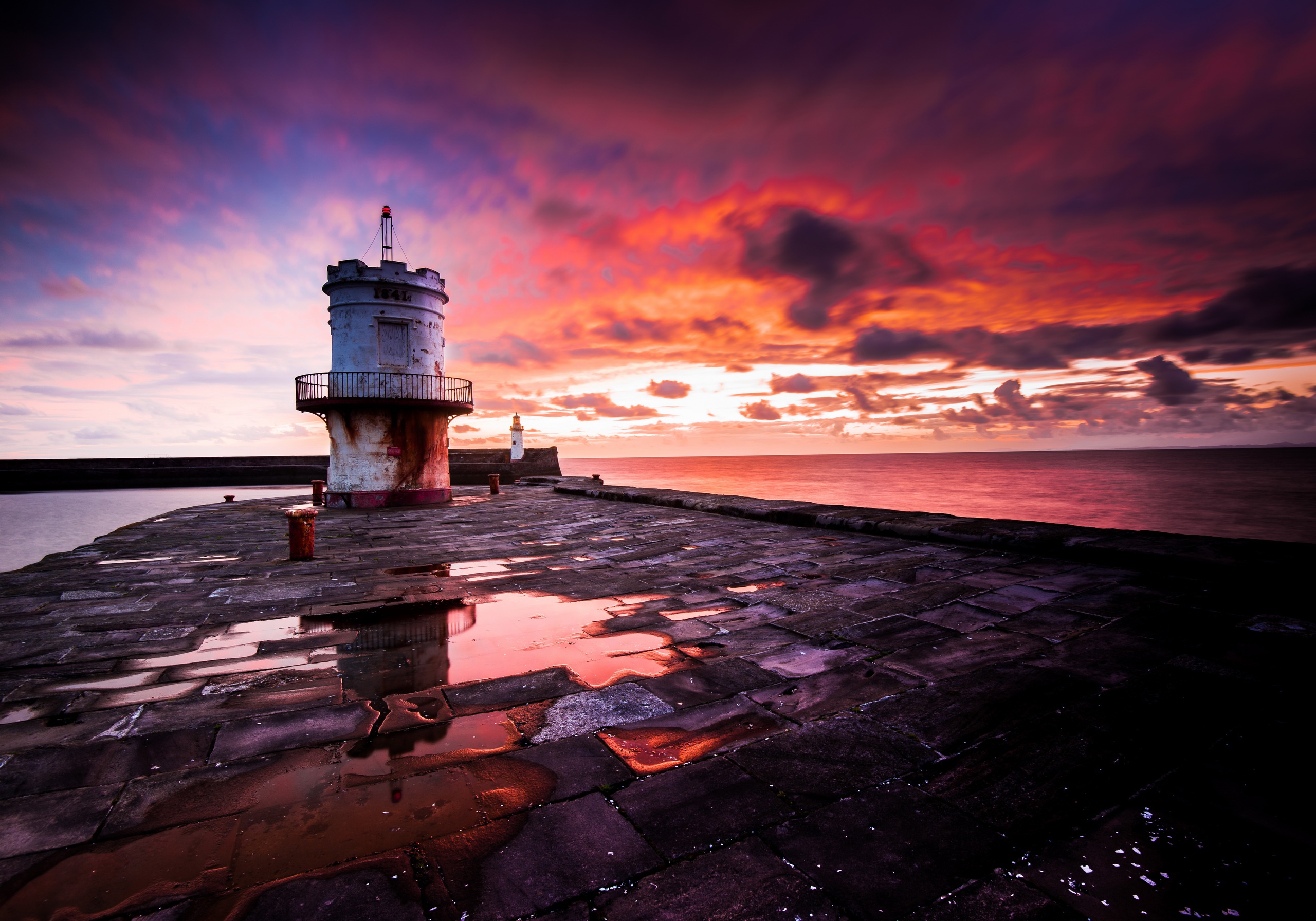 sky, Clouds, Sunlight, Sea, England Wallpaper