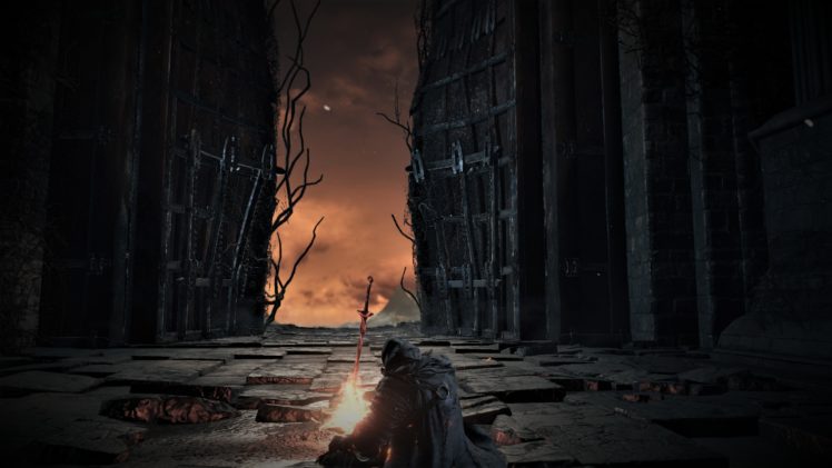 Dark Souls Dark Souls Iii Bonfires Vignette Wallpapers Hd