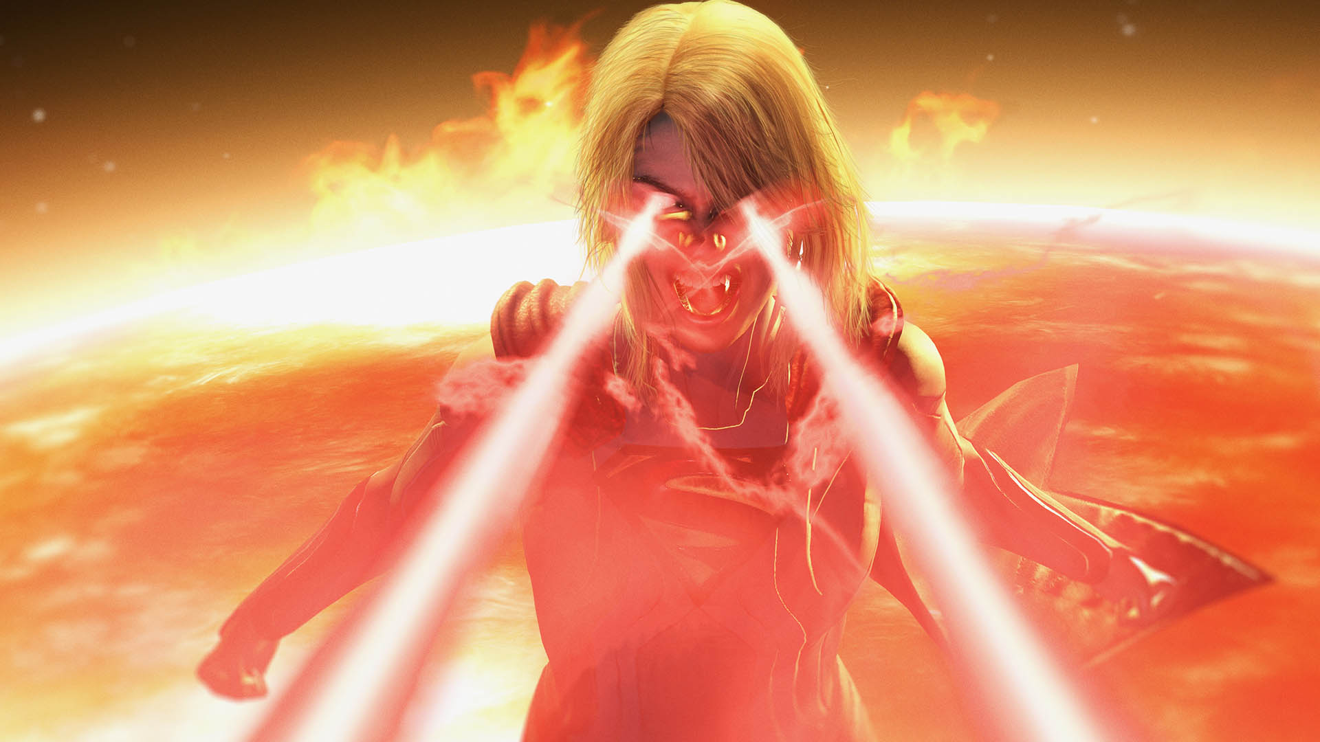 Supergirl, Injustice 2, DC Comics Wallpaper
